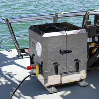 Kleine 10KW 20KW 30KW Fischer Panda Marine Aggregat Wechsel richter Meersalz Wasser gekühltes Yacht boot Marine Diesel Generatoren