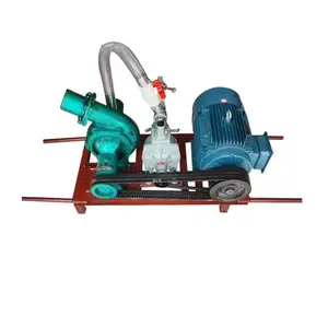 Piccolo motore 3 inch11kw macchina di pompaggio di sabbia automatica acqua drenante sabbia pompa di aspirazione fondo fiume stagno dragaggio pompa di fango