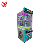 Machine à grue à monnayeur 60 pinces, distributeur automatique de cadeaux et de prix