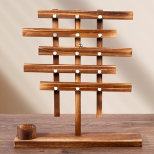 Jeu d'équilibre éducatif amusant pour enfants en bois de hêtre, puzzle anti-stress, jouet pour la coordination œil-main, unisexe - Product Image 1