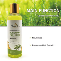 Huile Essentielle Pure de Romarin et Menthe Bio 100% Naturelle Alpine River Marque Blanche pour la Croissance Capillaire, le Renforcement et le Raffermissement du Cuir Chevelu