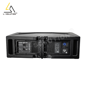 Enceintes Line Array Actives Stéréo 110V 1400W Double 10 Pouces Série HDL20 Aimant Néodyme Impédance <span class=keywords><strong>8</strong></span> Ohms avec Flight Case Inclus - Product Image 4