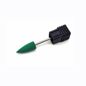 Long Bullet <b>Silicone</b> Polisher Nail Drill Bit for Pedicure Polish Electric Nail File Manicure Tool - Product Image 4