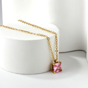 Regalos de Joyería de Diamantes Personalizables, Collar de Cristal de Colores, Collar con Colgante Personalizado para Mujer - Product Image 5