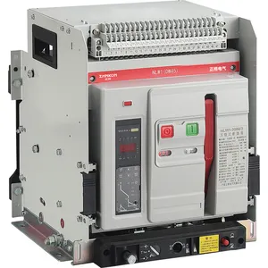 ZHNKON IP30 50Hz 400V 690V 1000V 8000V 3200A-4000A 80kA 3pole Type Frame Breaker 4 Pole Air Circuit Breaker 4000a