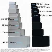 Boîte de rangement USB en fer et fer blanc givré pour petits accessoires d'écouteurs, avec couvercle coulissant et tiroir, écologique et personnalisable pour les consommateurs