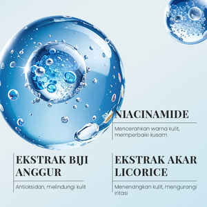 KORMESIC Certificado por Bpom, Limpiador Facial en Gel de Arándanos de 100ml, Mejora la Opacidad, No Reseca, Iluminador con Vitamina C - Product Image 5