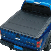 Couverture de benne rigide pliable LIYUAN pour Ram 1500 2009-2018 2019-2024 Nouveau style de carrosserie 5,7 pieds 6,4 pieds Accessoires de benne de camionnette