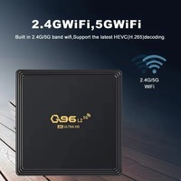 Boîte TV Android iptv, boîte TV intelligente, lecteur multimédia HD BT Wi-Fi 4G 5G