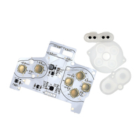 Kit de remplacement de lumières LED V2.0 pour la carte mère LCD GameBoy Color GBC, kit de modification de couleur DIY
