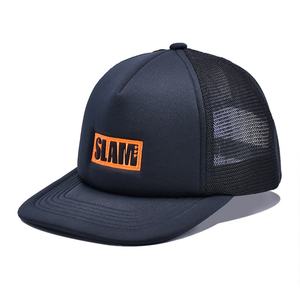 Oem High Quality 5 Panel Foam Trucker <b>Cap</b> with Custom Logo Embroidered <b>Flat</b> Bill Trucker Hat - Product Image 3