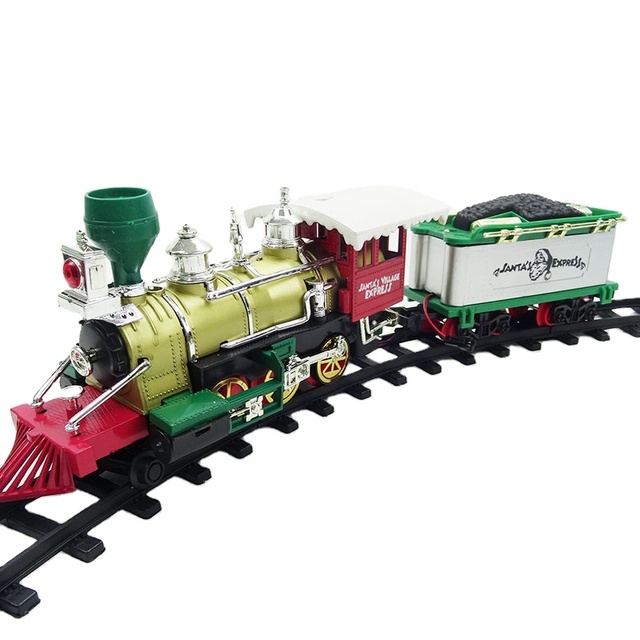EPT Hot Sale Electric Railway Toy Train Set with Sound &light