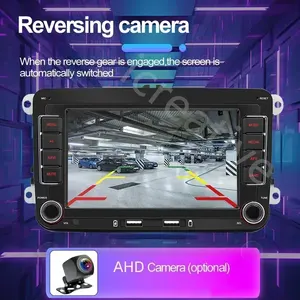 Lecteur multimédia 2 Din pour Volkswagen Golf 5 6 Polo <span class=keywords><strong>Passat</strong></span> B6 <span class=keywords><strong>B7</strong></span> CC Skoda Jetta Wireless Carplay <span class=keywords><strong>Android</strong></span> Auto GPS Car <span class=keywords><strong>Radio</strong></span> - Product Image 4