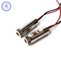 3-5v 650nm 5mw Laser Rouge Module de Diodes Focalisable Ligne Rouge Faisceau Laser