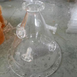 Tubo Acrílico Transparente PMMA TOMATO con Brida, Fabricación CNC, Mecanizado de Roscas, Componentes de Precisión para Ingeniería - Product Image 5