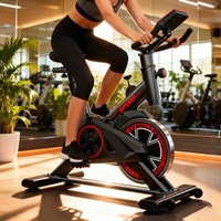 Vélo d'exercice vertical en acier inoxydable pour usage domestique, écran LCD, ultra-silencieux, brûle-graisses, charge maximale 200 kg, personnalisation transfrontalière