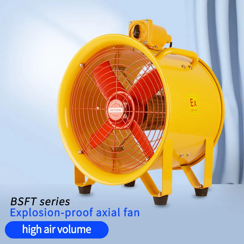 200/250/300/400/500mm Explosion proof low noise portable marine ventilation duct axial exhaust fan