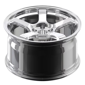 RAYS 57CR Glossy Silver Forged Wheels & Rims 18 19 20 Inch 5x112 5x114.3 5x120 Alloy Rims untuk Mobil Performa BMW Mercedes Audi - Product Image 6