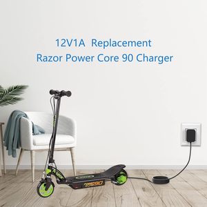 Cargador de Pared de 12 V y 15 W de Repuesto para Patinete Eléctrico Razor Power Core E90 - Product Image 6