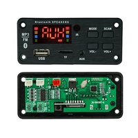 JQ 2X25W araba ses ses güç amplifikatörü modülü kurulu MP3 Bluetooth modülü çalar dekoder kurulu USB kiti