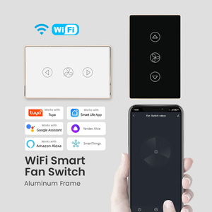 Smart Wifi Ceiling Fan Switch With App Control Timer Stepless Speed Tuya Smart Life Alexa Google Assistant Compatible - Product Image 2