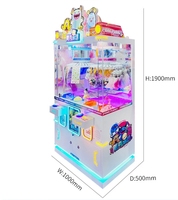 Vente en gros de machines à cadeaux à prix pour clip punk planet commercial machine à griffes pour grue à pièces pour deux personnes à vendre