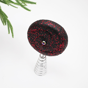 High Quality Custom Clear Christmas Ball Ornaments Handmade Christmas <b>Tree</b> Decoration with Flocking and Sequined Graphics - Product Image 3
