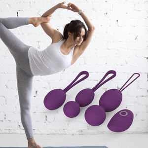 Y.Love Siliconen Draadloze Afstandsbediening 2 In 1 <span class=keywords><strong>Ben</strong></span> <span class=keywords><strong>Wa</strong></span> Ballen Kegel Oefengewichten Kit Voor Vagina Gezondheid Kegel Bal - Product Image 6