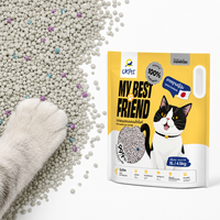 Recrutement d'agents, grandes remises en gros, livraison rapide, litière pour chat en bentonite naturelle premium, sans poussière, agglomérante, 0,5-4 mm