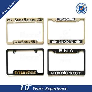 Chrome Mạ Tấm Giấy Phép Với Khung - Product Image 5