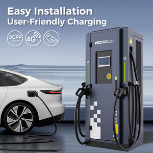 Station de recharge DC pour véhicules électriques à double borne 120KW 160KW 180KW 240KW, station de recharge DC commerciale extérieure pour chargeur de voiture électrique - Product Image 4
