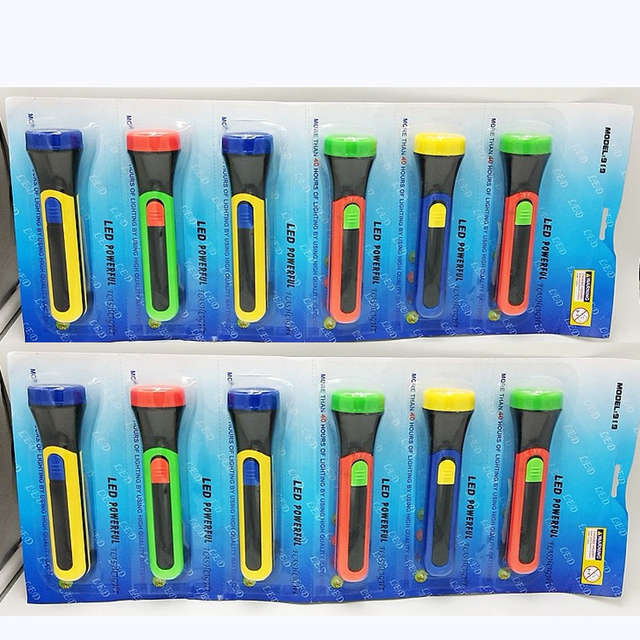 919 Cheap Pocket Small Super Bright Mini Flash Light AA Dry Battery Torch Flashlight