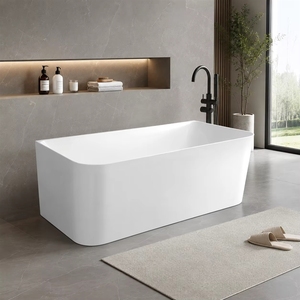 <span class=keywords><strong>Baignoire</strong></span> autoportante à <span class=keywords><strong>angle</strong></span> droit pour salle de bain minimaliste, 150 cm, en acrylique, pour marque privée - Product Image 1