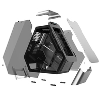 New OEM TR03-G Mid Tower Steel Computer Case with Audio Ports Supports ATX Motherboard for Gaming PCs
