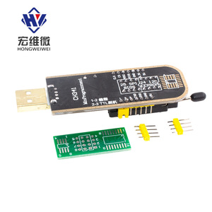 Programmeur USB Hongwei Micro CH341A 24/25 pouces pour module de mémoire flash de carte mère, routeur, BIOS LCD - Product Image 4
