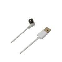 Accesorios de carga de dispositivos electrónicos Conector pin Pogo magnético macho y hembra de 1 PIN para cargador de energía de cable PCB