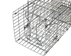 Jaula de animales <span class=keywords><strong>para</strong></span> <span class=keywords><strong>gatos</strong></span> superferal, trampa humana plegable - Product Image 6
