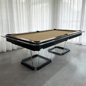 Tavolo da <span class=keywords><strong>Biliardo</strong></span> Moderno di Lusso in Vetro Temperato, <span class=keywords><strong>Dimensioni</strong></span> Standard per Villa, Casa e Club - Product Image 2