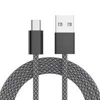 Câble USB de charge rapide Type C de grande longueur couleur macaron pour téléphone portable – Vente en gros