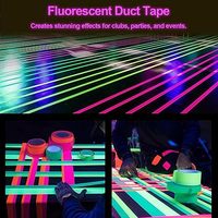 Stiker Perekat Glow in the Dark Custom OEM, Pita Keselamatan Visibilitas Tinggi, Tahan Air, Tahan Lama, Berbagai Lebar, Bentuk Die-Cut untuk Jalur Keluar