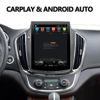 12.1 pouces tesla style écran vertical 8 + 128GB pour Toyota Alphard A20 2010-2014 Android 13 autoradio multimédia DSP Navi lecteur