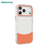 Pengiriman Cepat, Anti Jatuh, Anti Guncangan, Casing HP Transparan TPU dan PC untuk iPhone 17 Pro Max