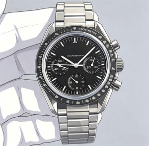 Montre de créateur <span class=keywords><strong>Sea</strong></span> Professional en acier inoxydable pour homme, Speed <span class=keywords><strong>Master</strong></span>, toutes les fonctions du cadran fonctionnent, montre à quartz, chronomètre - Product Image 4