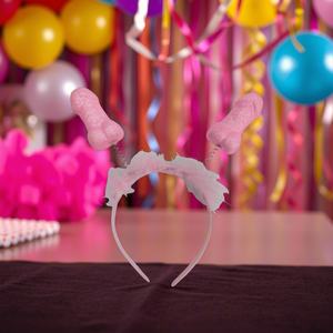 Diadema para Despedida de Soltera, con Plumas Rojas y Rosas, Diadema Sexy para Novia, Decoración para Fiesta de Despedida de Soltera, San Valentín, Accesorio para Fotos - Product Image 3