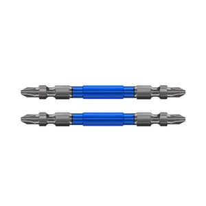 Puntas de Destornillador de Doble Extremo Cromadas de Alta Resistencia con Diseño de Doble Función y Punta Delgada Serie Terminator 91010C y 91011C - Product Image 1