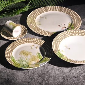 Fashion Nordic Style Classical Home Decors Ceramic Dinnerware Dishes Plates - Product Image 3