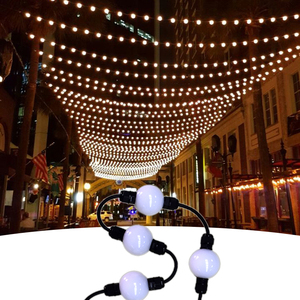 Trang trí 360 RGB DC24V DMX512 LED Pixel Bóng Ma trận Ánh Sáng IP65 đánh giá nhôm + nhựa Dimmable - Product Image 3