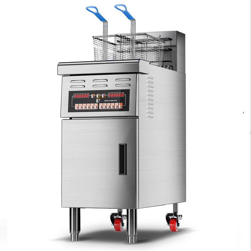 auto lift deep fryer
