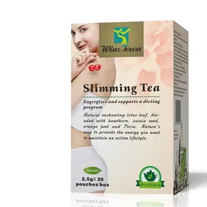 Wholesale Suppress hunger low fat slimming tea Weight Loss 20bags/box Senna slim Chinese Herbal tea