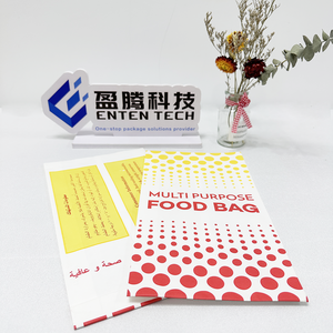 Eco Friendly Large Multi Purpose Take Out White Kraft <b>Paper</b> Take Away Food <b>Paper</b> Bag - Product Image 3